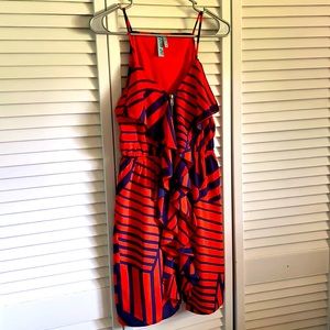 Zip-Up Cami Mini Dress - Size M